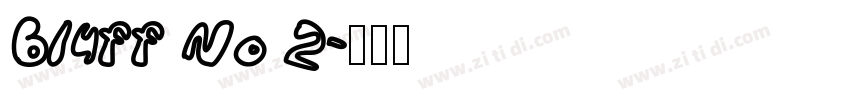 Bluff No 2字体转换